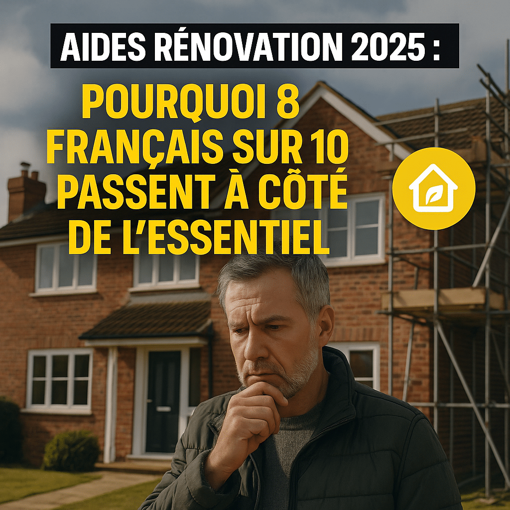 Illustration complémentaire de l’article sur Aides rénovation 2025 : pourquoi 8 Français sur 10 passent à côté de l’essentiel