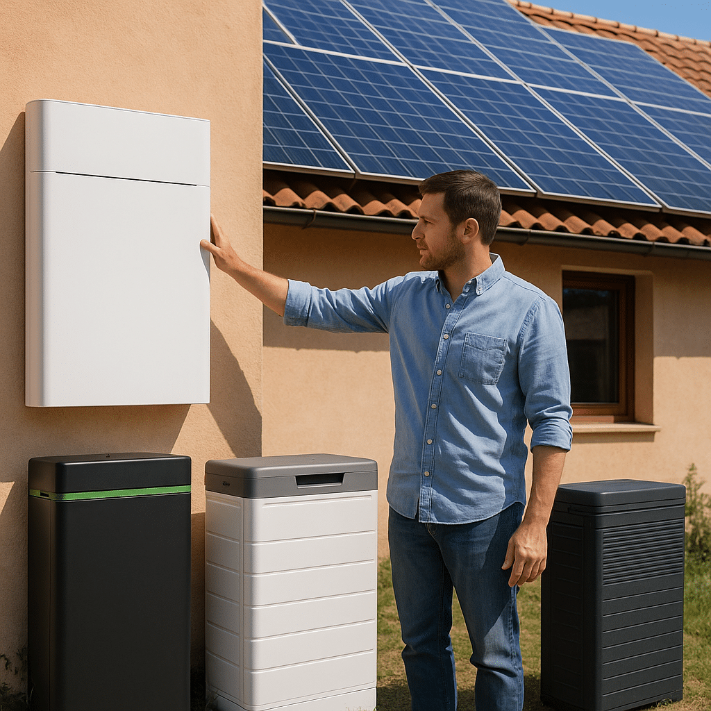 Illustration complémentaire de l’article sur Batteries domestiques en 2025 : lesquelles pour stocker votre énergie solaire ?