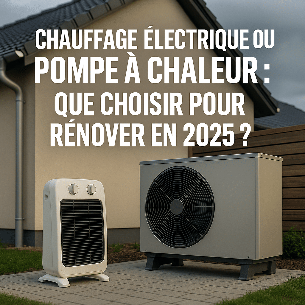 Illustration complémentaire de l’article sur Chauffage électrique ou pompe à chaleur : que choisir pour rénover en 2025 ?