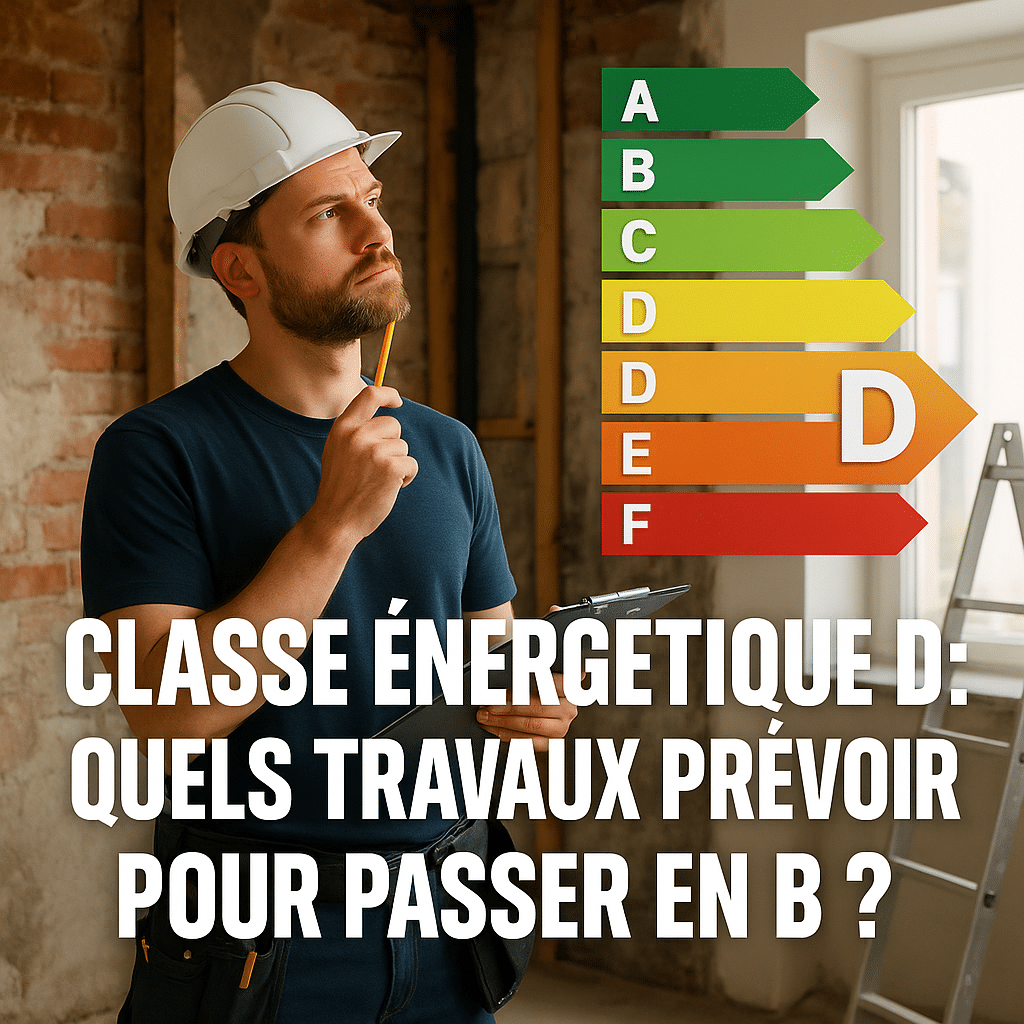 Illustration complémentaire de l’article sur Classe énergétique D : quels travaux prévoir pour passer en B ?