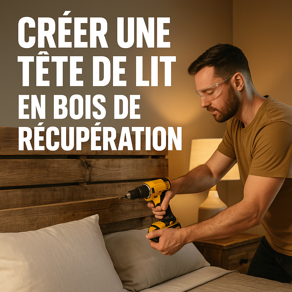 Illustration complémentaire de l’article sur Créer une tête de lit en bois de récupération