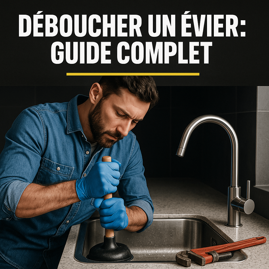 Illustration complémentaire de l’article sur Déboucher un évier : Guide complet