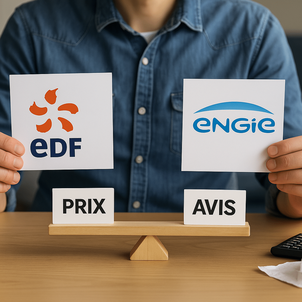 Illustration complémentaire de l’article sur EDF ou Engie ? Comparatif 2025 : Prix & Avis