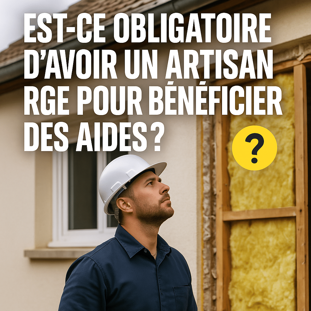 Illustration complémentaire de l’article sur Est-ce obligatoire d’avoir un artisan RGE pour bénéficier des aides ?
