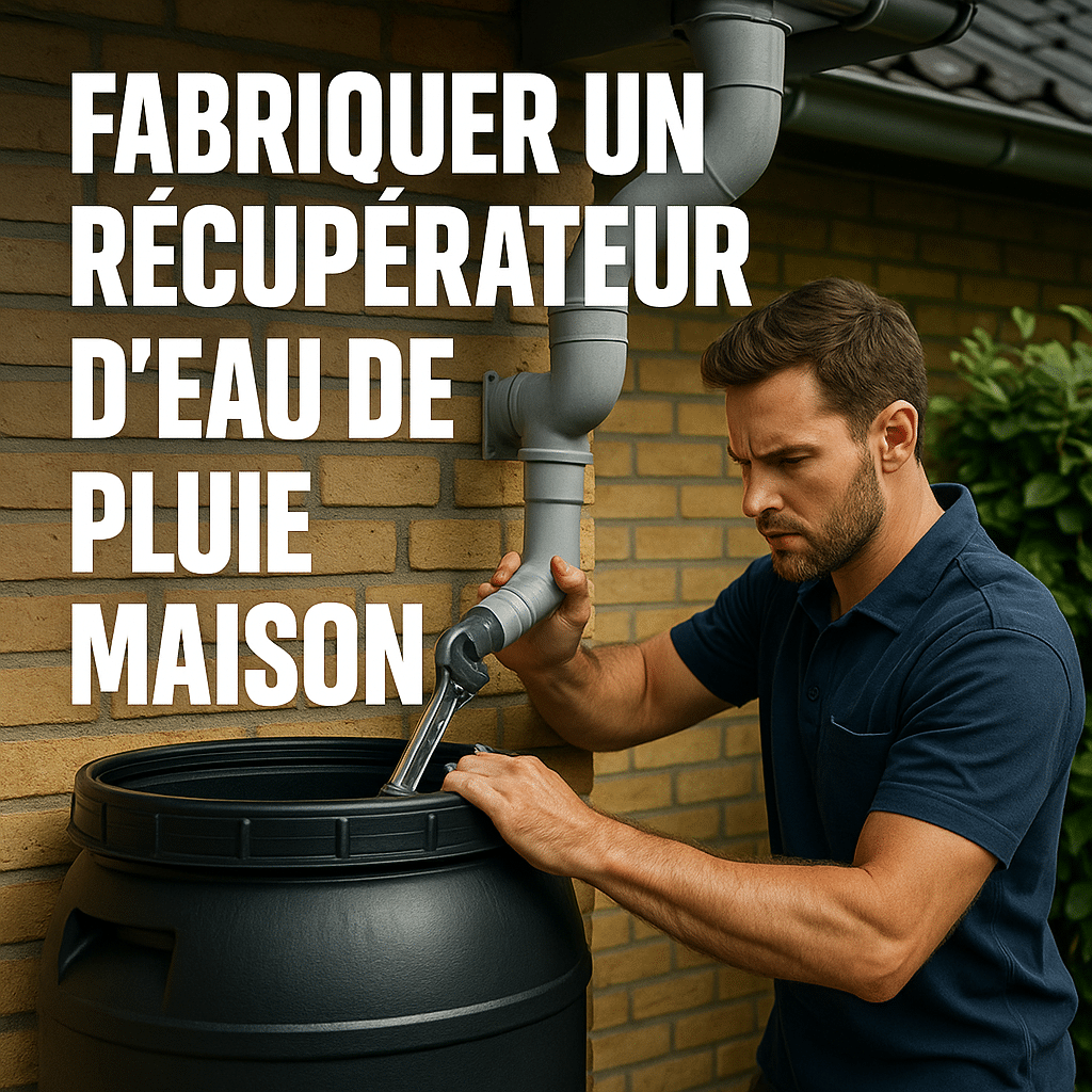 Illustration complémentaire de l’article sur Fabriquer un récupérateur d’eau de pluie maison