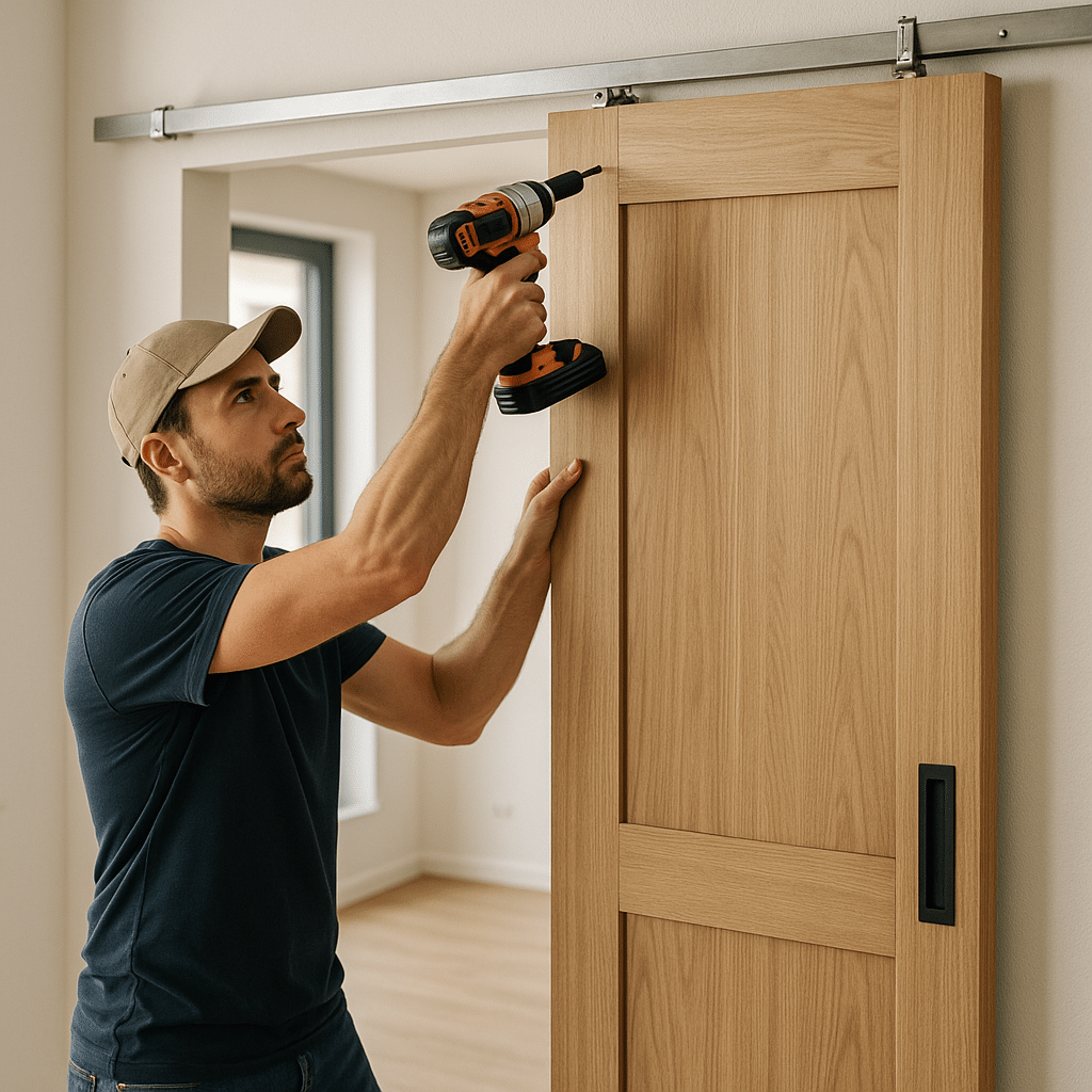 Visuel d’introduction sur Installer une porte coulissante soi-même