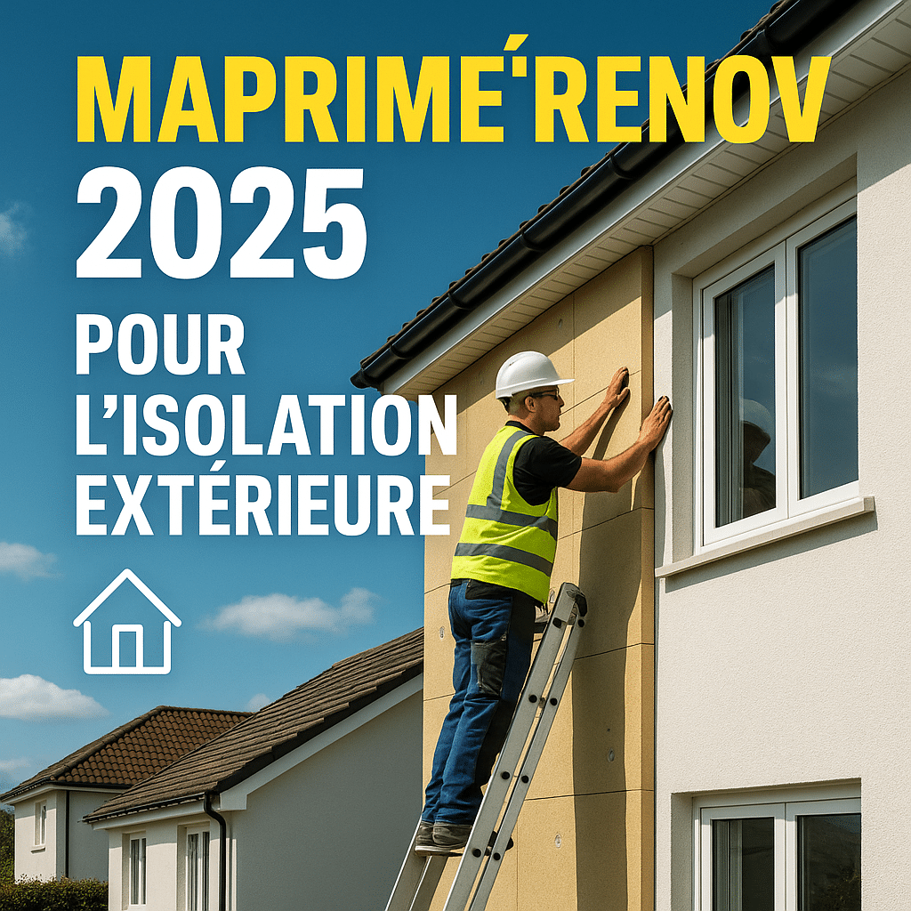 Illustration complémentaire de l’article sur Maprimerenov 2025 pour l'isolation extérieure