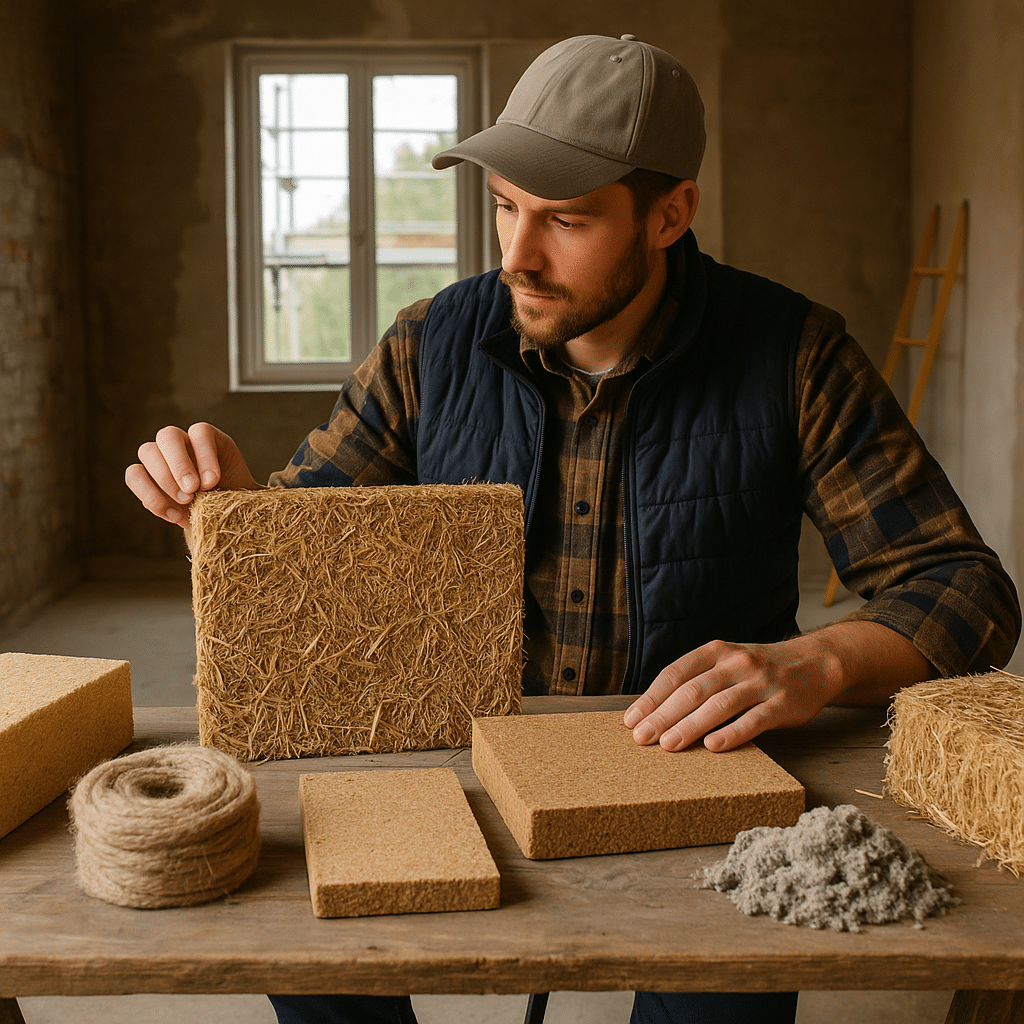 Visuel d’introduction sur Matériaux biosourcés en 2025 : lesquels utiliser pour une rénovation durable ?