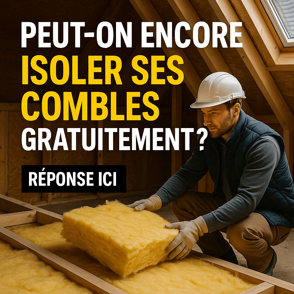 Illustration complémentaire de l’article sur Peut-on encore isoler ses combles gratuitement ? Réponse ici