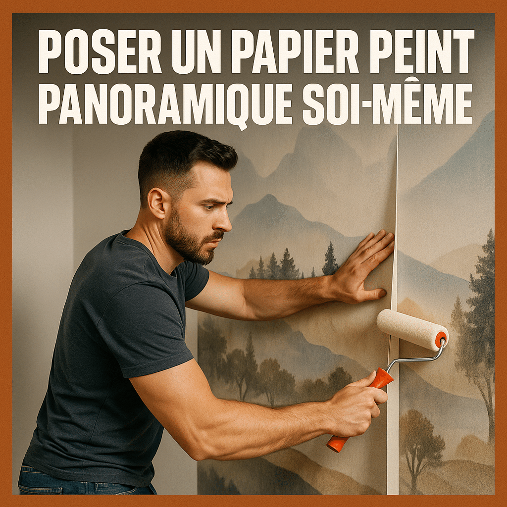 Illustration complémentaire de l’article sur Poser un papier peint panoramique soi-même