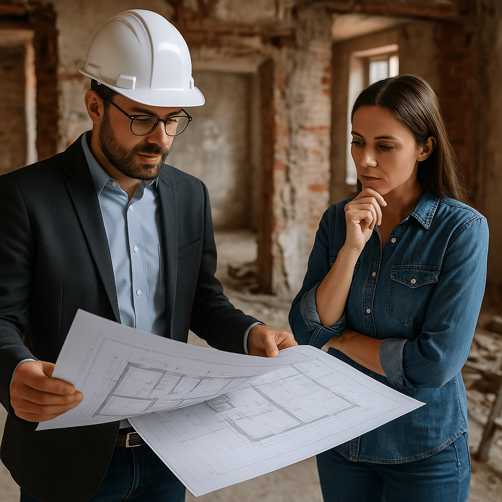 Visuel d’introduction sur Pourquoi faire appel à un architecte pour une rénovation lourde ?
