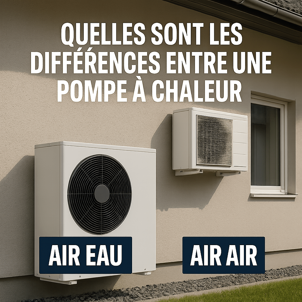 Illustration complémentaire de l’article sur Quelles sont les différences entre une pompe à chaleur Air Eau et Air Air ? 