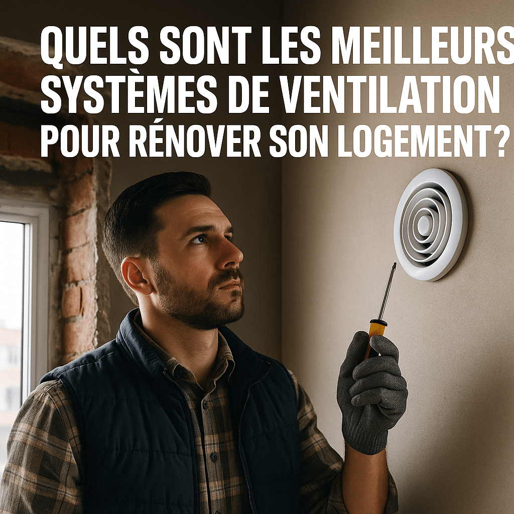 Illustration complémentaire de l’article sur Quels sont les meilleurs systèmes de ventilation pour rénover son logement ?