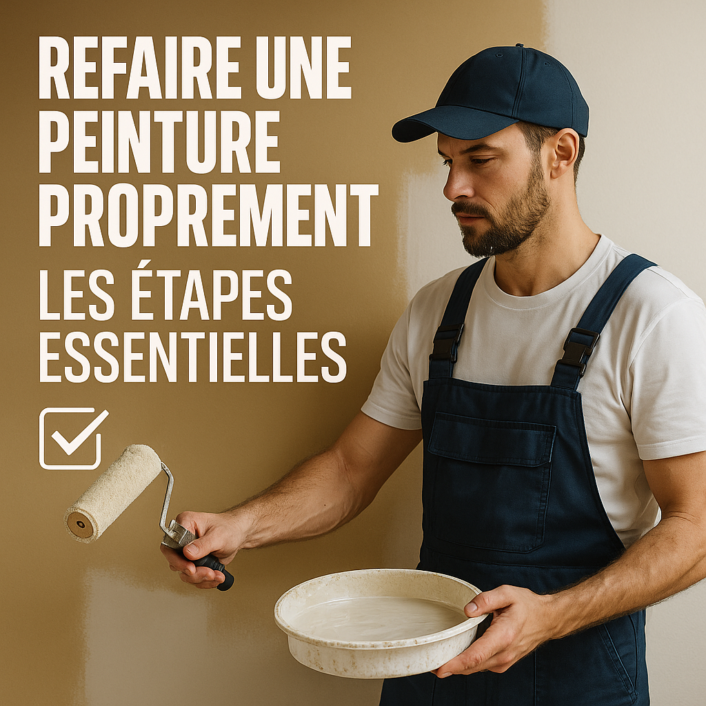 Illustration complémentaire de l’article sur Refaire une peinture proprement : les étapes essentielles