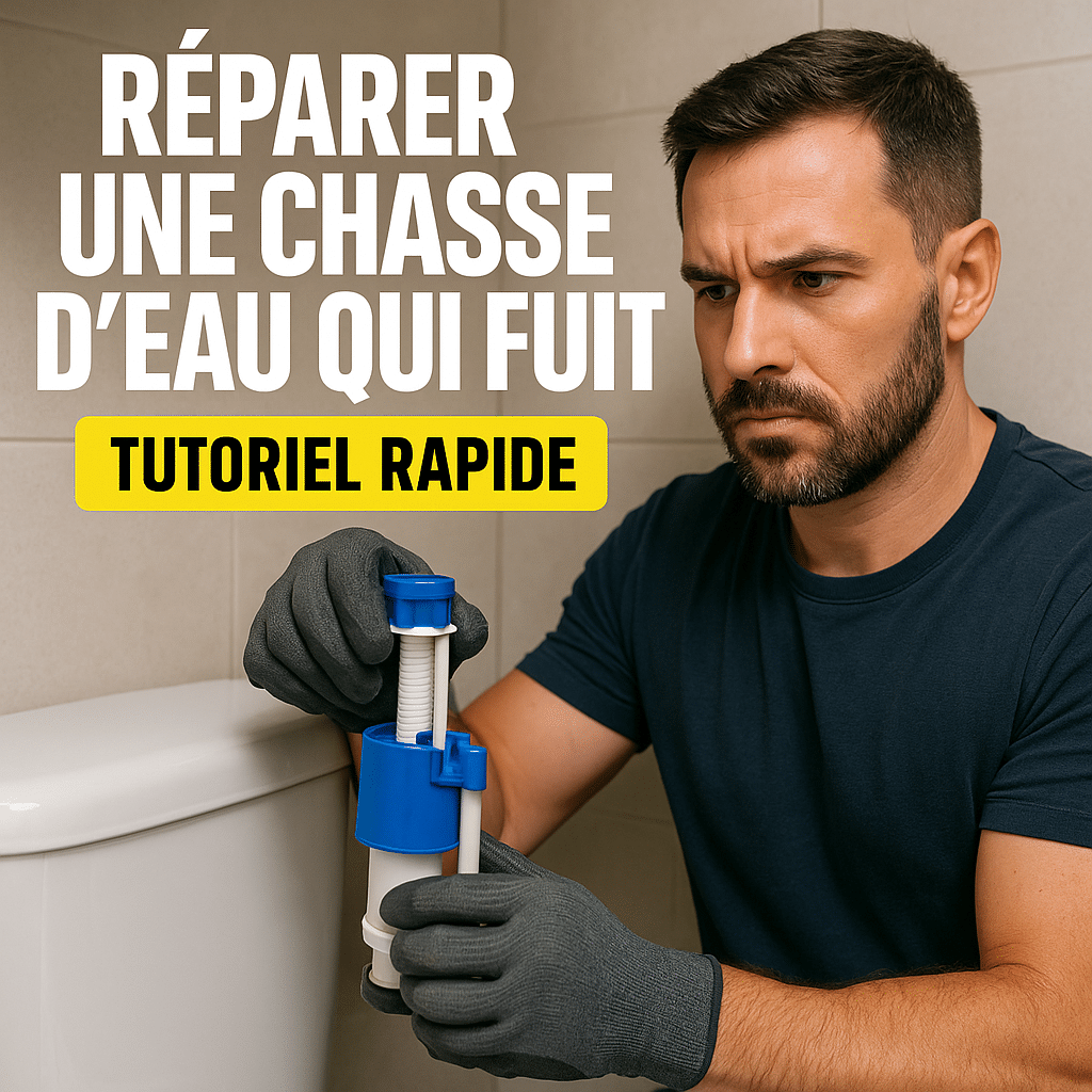 Illustration complémentaire de l’article sur Réparer une chasse d’eau qui fuit : tutoriel rapide
