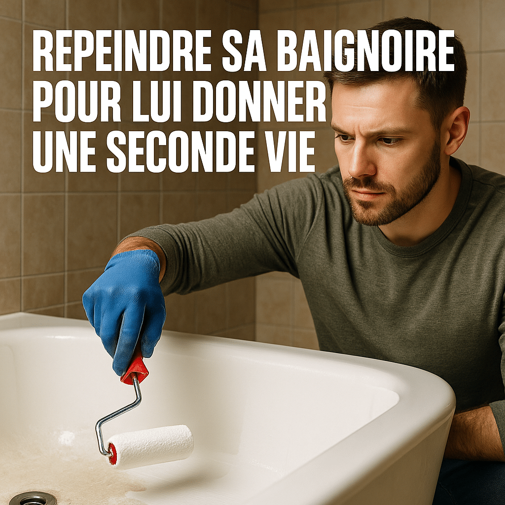Illustration complémentaire de l’article sur Repeindre sa baignoire pour lui donner une seconde vie