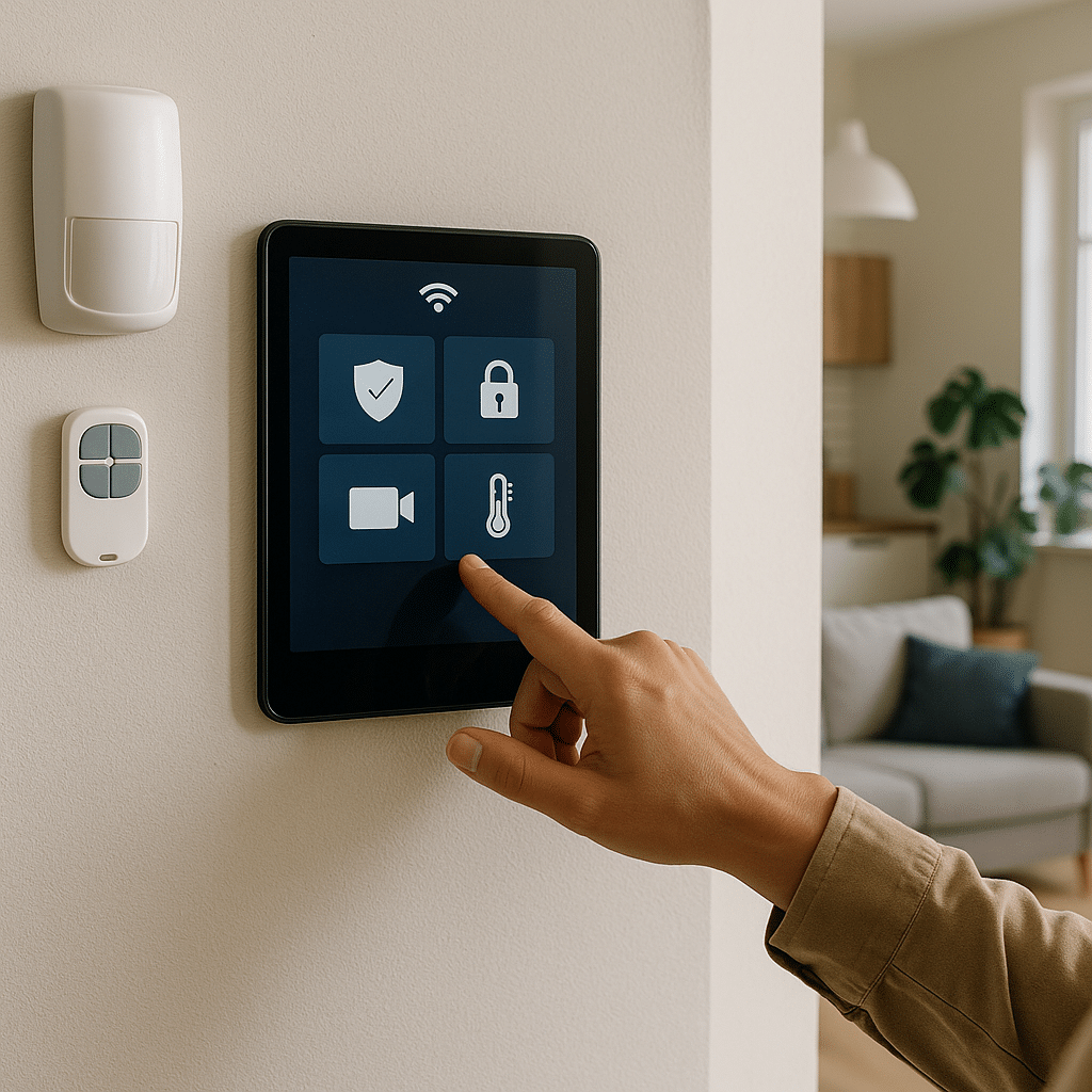 Illustration complémentaire de l’article sur Sécurité et domotique : comment protéger votre maison rénovée avec la tech (2025)
