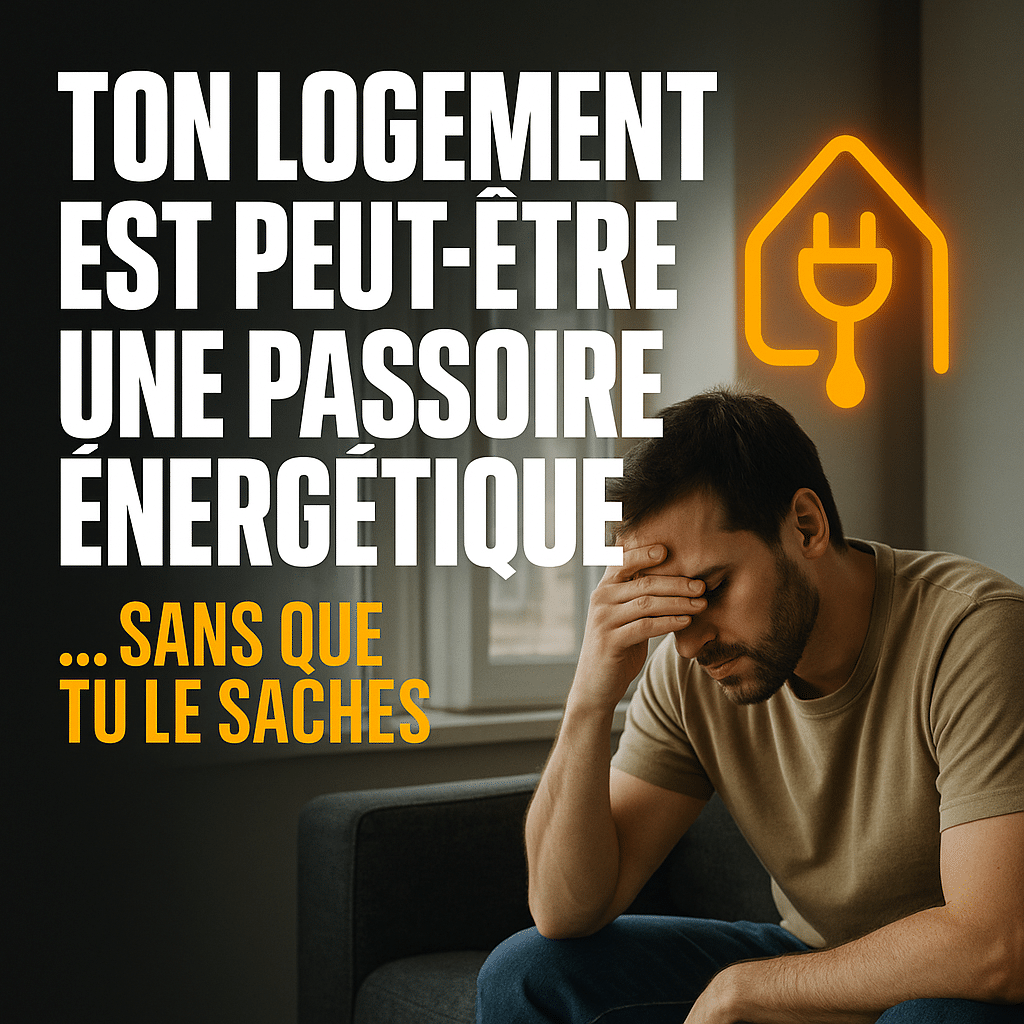 Illustration complémentaire de l’article sur Ton logement est peut-être une passoire énergétique… sans que tu le saches