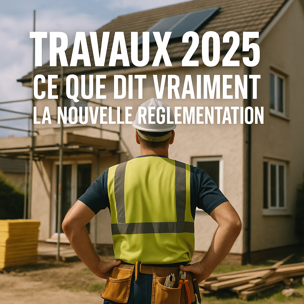 Illustration complémentaire de l’article sur Travaux 2025 : ce que dit vraiment la nouvelle réglementation