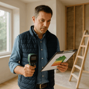 Illustration générée pour l’article : Comment augmenter la valeur de votre bien grâce à la rénovation énergétique ?