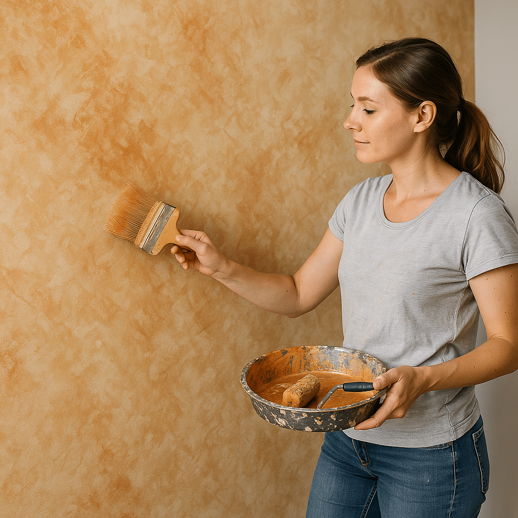 diy-peindre-un-mur-avec-des-effets-decoratifs-originaux