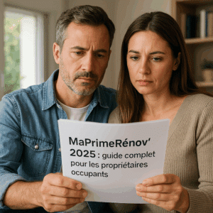 Illustration générée pour l’article : MaPrimeRénov’ 2025 : guide complet pour les propriétaires occupants