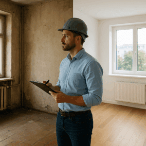 Illustration générée pour l’article : Avant-après : comment un logement classé F est passé en B