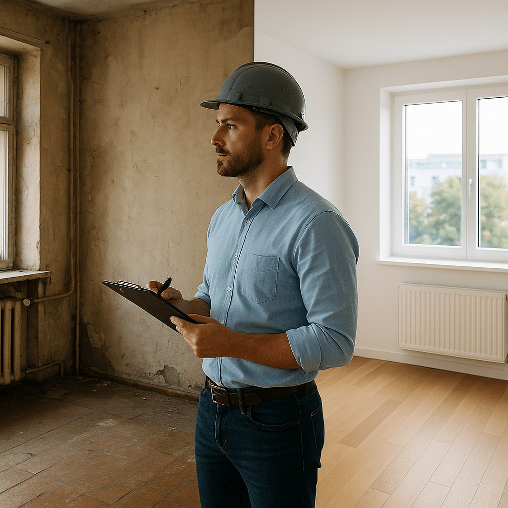 Illustration générée pour l’article : Avant-après : comment un logement classé F est passé en B