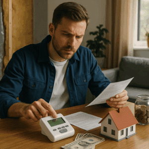 Illustration générée pour l’article : Rénovation énergétique : combien pouvez-vous vraiment économiser sur vos factures ?