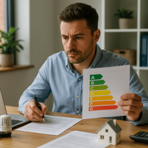 Illustration générée pour l’article : Tout comprendre sur les certificats d’économie d’énergie (CEE) en 3 minutes