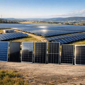 Illustration générée pour l’article : Le top 10 des panneaux photovoltaÏques en 2026