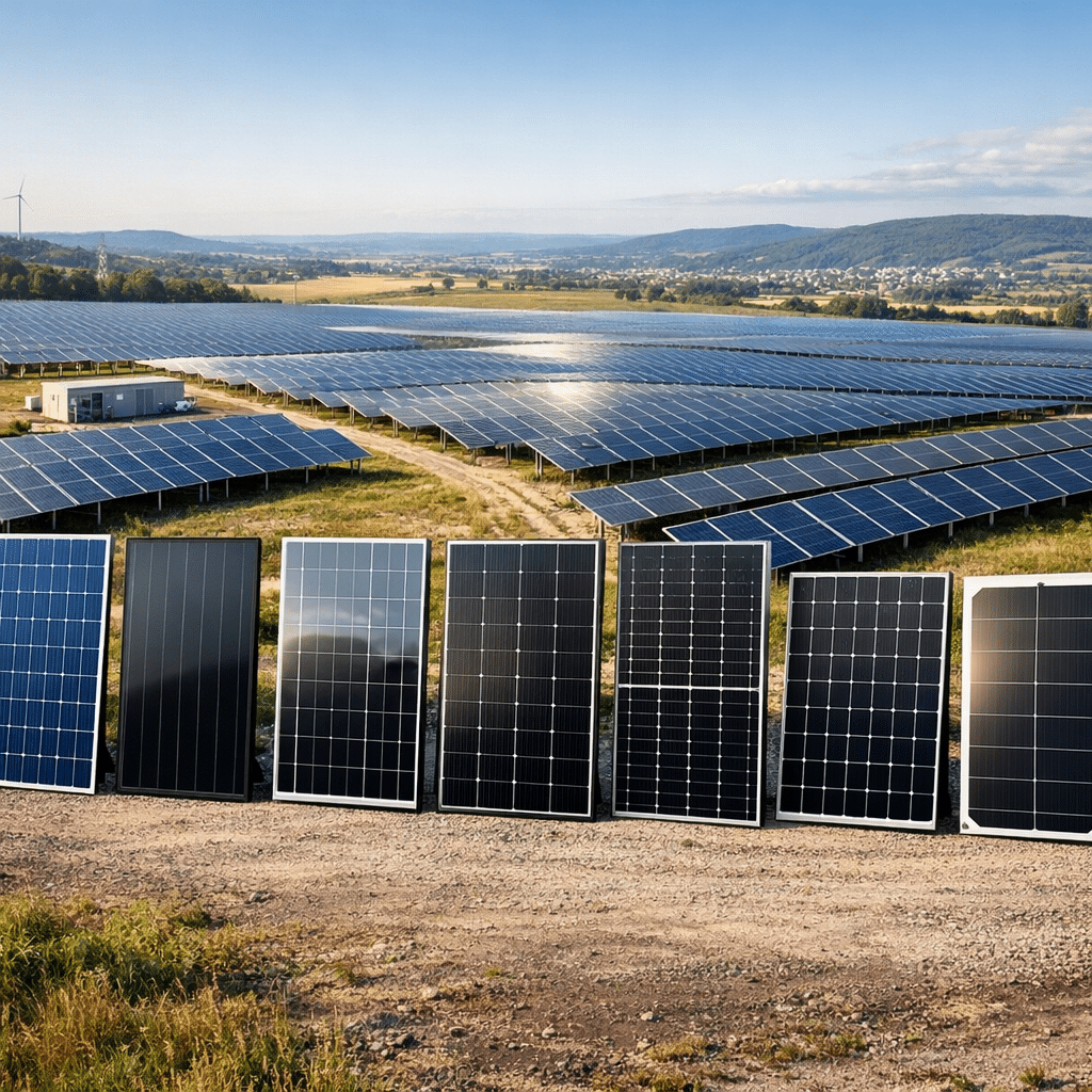 Illustration générée pour l’article : Le top 10 des panneaux photovoltaÏques en 2026