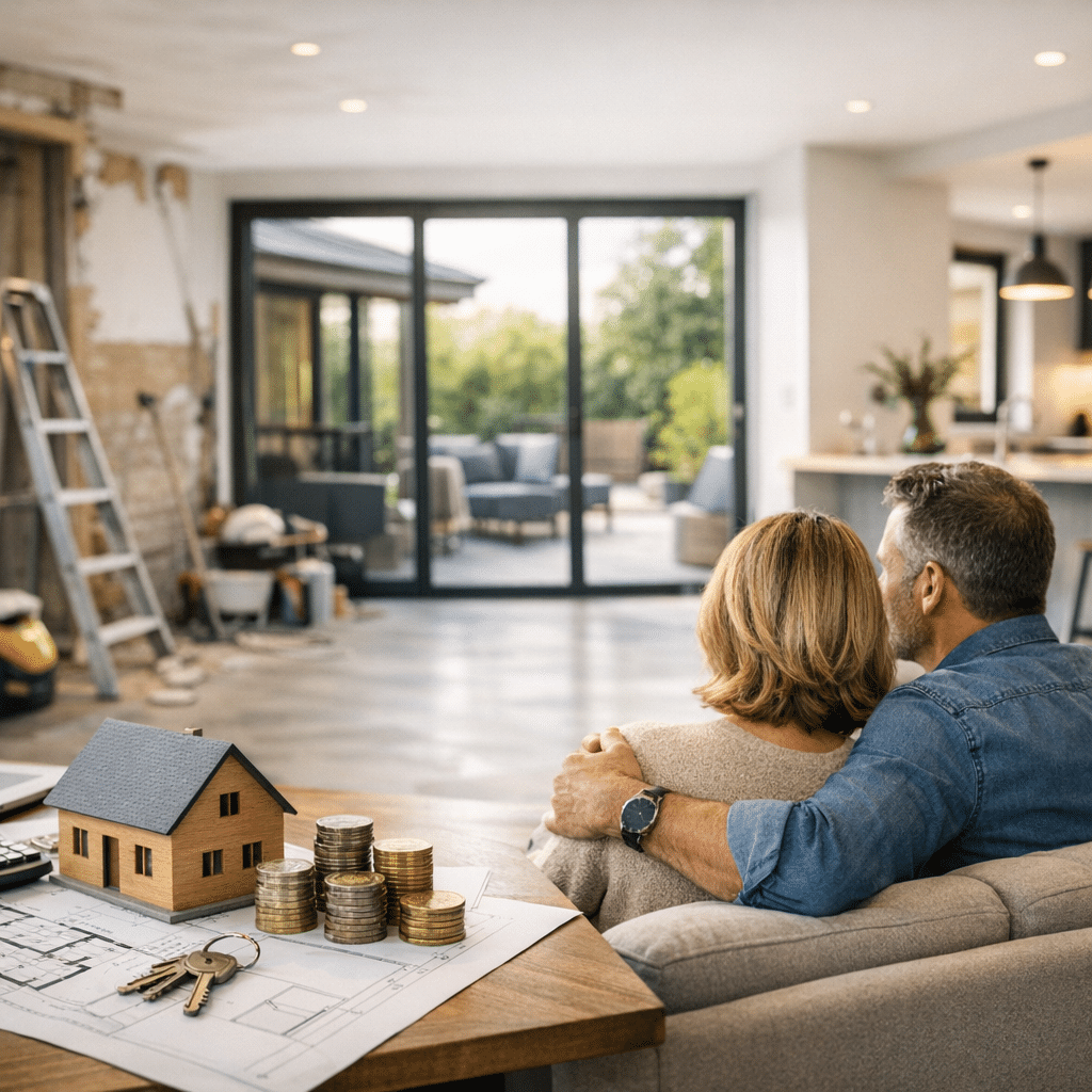 Illustration générée pour l’article : Le vrai retour sur investissement d’une rénovation en 2026