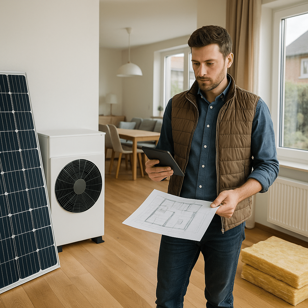 Illustration générée pour l’article : Top 10 des rénovations énergétiques à faire avant 2030