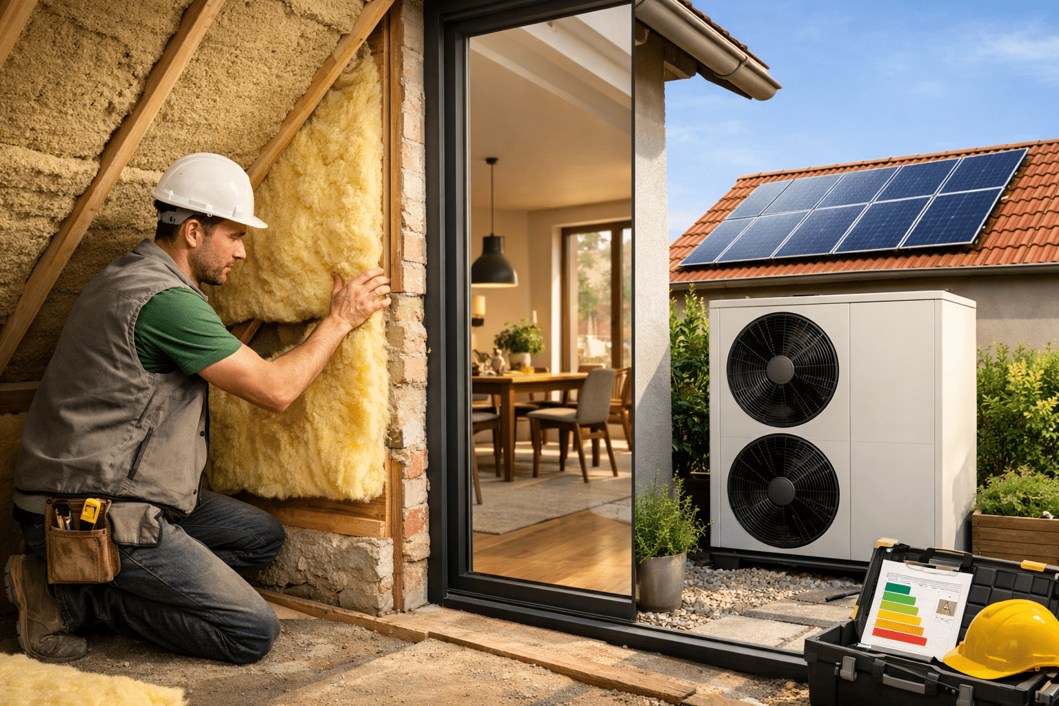 Illustration audit énergétique obligatoire travaux - guide complet