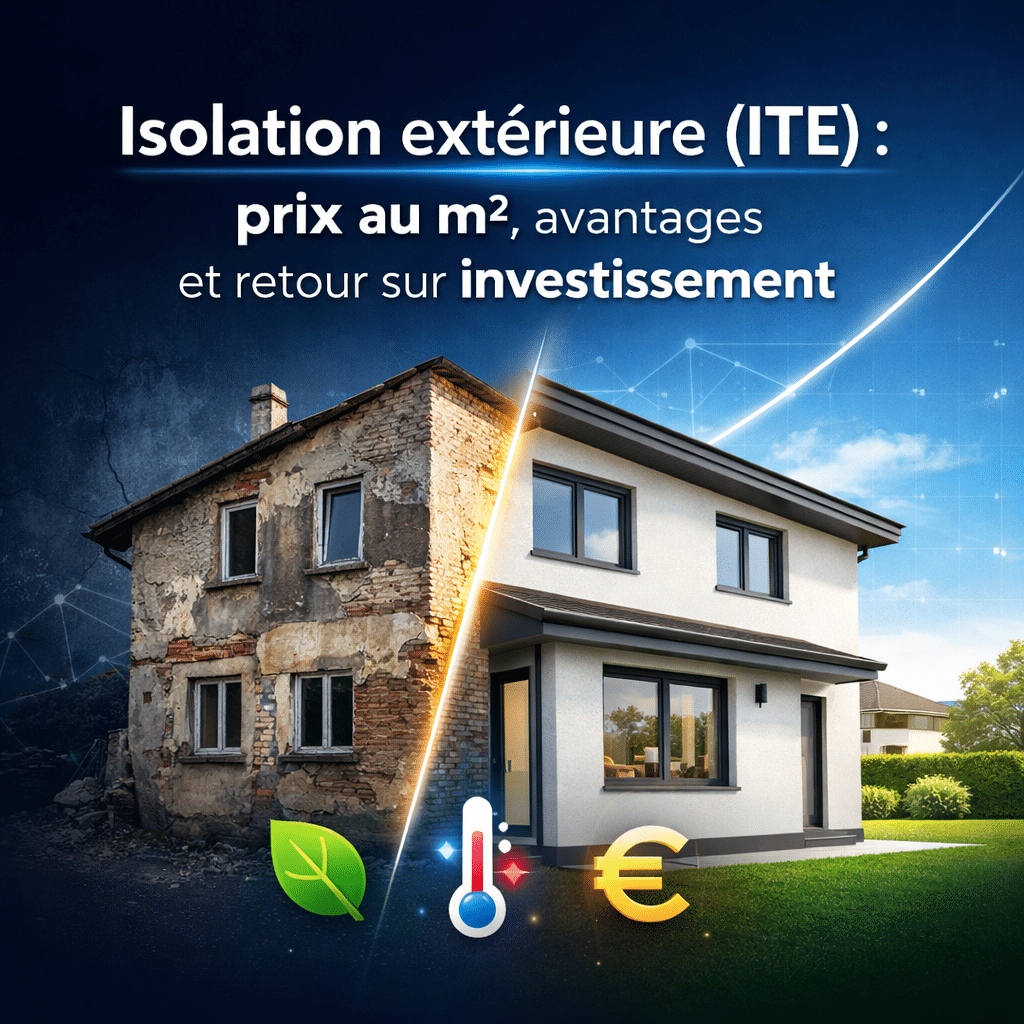 Isolation extérieure (ITE) : prix au m², avantages et retour sur investissement