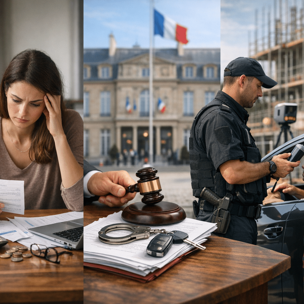 Illustration générée pour l’article : Le gouvernement durcit les règles : ce que ça change pour vous