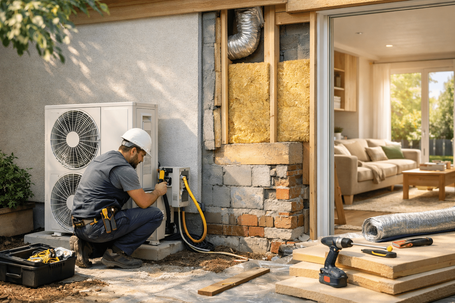 Illustration pompe à chaleur air air prix - guide complet