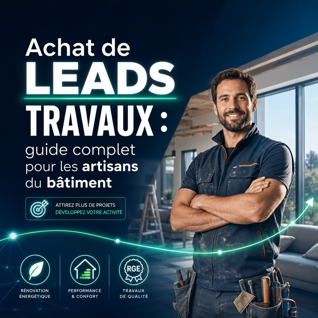Achat de leads travaux : guide complet pour les artisans du bâtiment