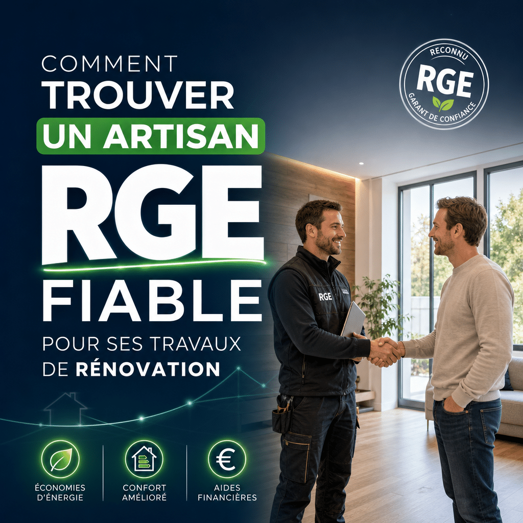 Comment trouver un artisan RGE fiable pour ses travaux de rénovation