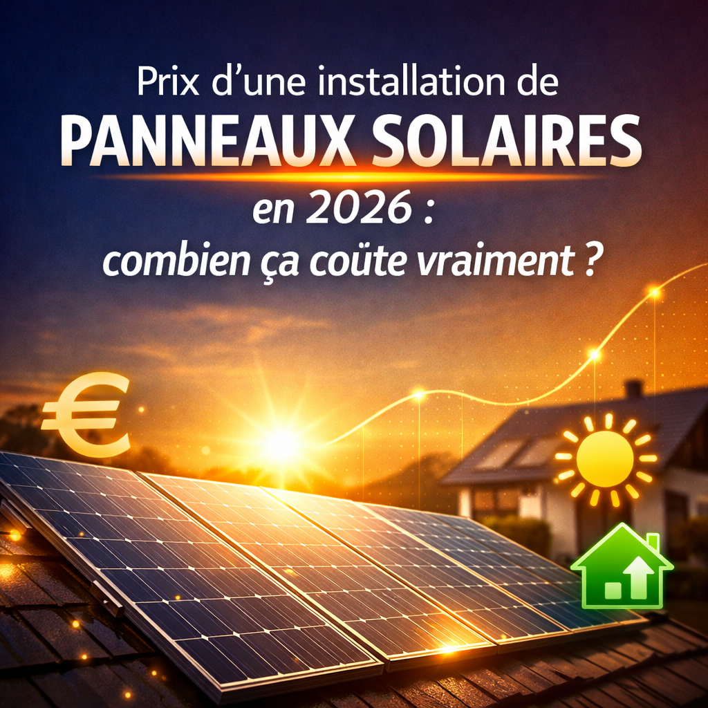 Prix d’une installation de panneaux solaires en 2026 : combien ça coûte vraiment ?