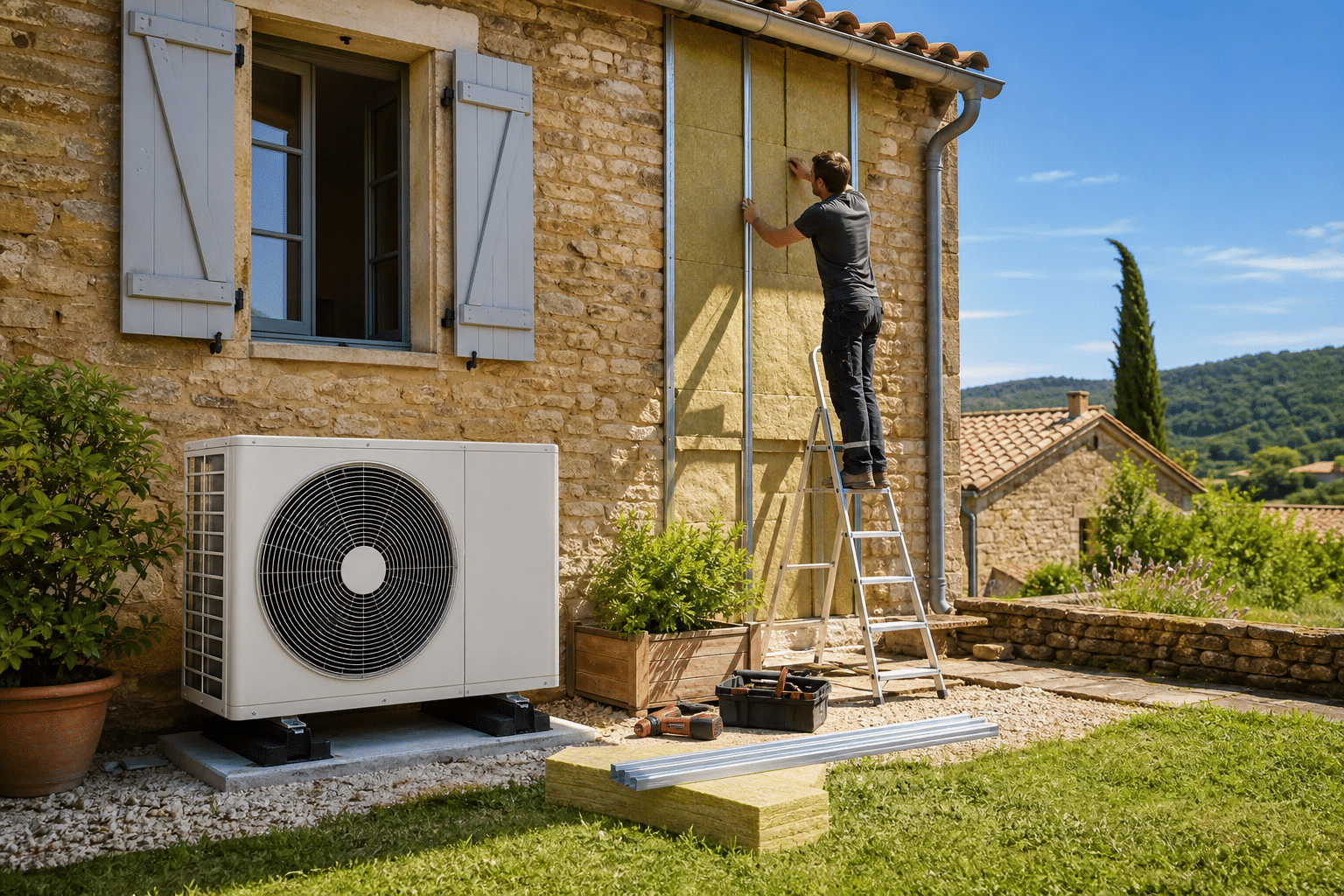 Illustration aides rénovation énergétique Occitanie - guide complet