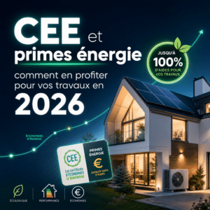 Illustration générée pour l’article : CEE et primes énergie : comment en profiter pour vos travaux en 2026
