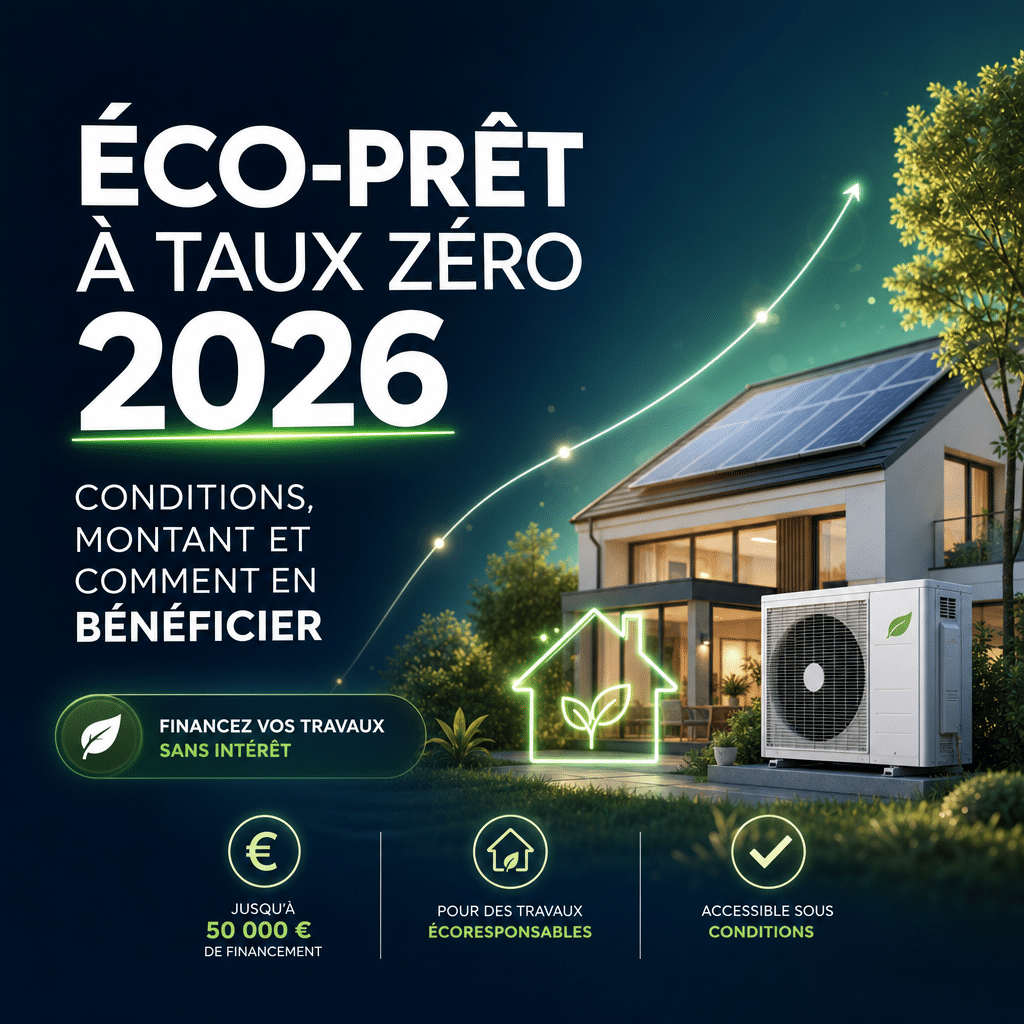 Visuel sur éco-prêt taux zéro 2026 conditions - Éco-prêt à taux zéro 2026 : conditions, montant et comment en bénéficier