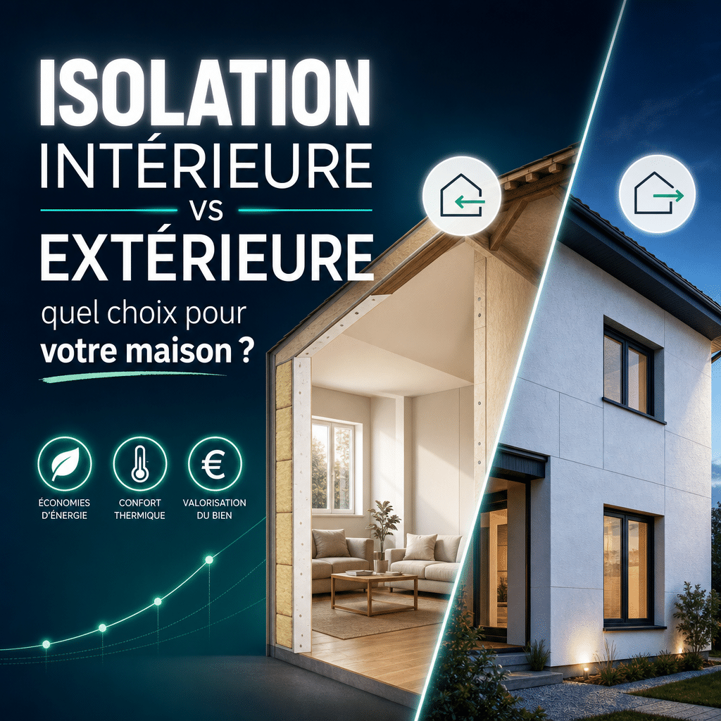 Isolation intérieure vs extérieure : quel choix pour votre maison ?
