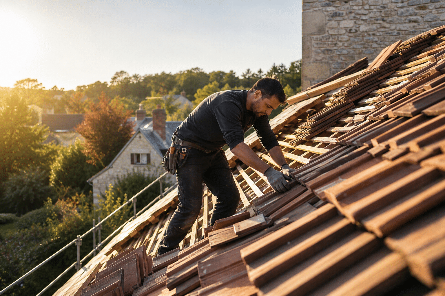 Illustration quand refaire sa toiture signes - guide complet