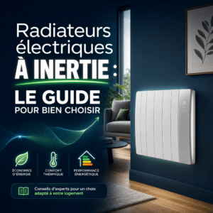 Illustration générée pour l’article : Radiateurs électriques à inertie : le guide pour bien choisir