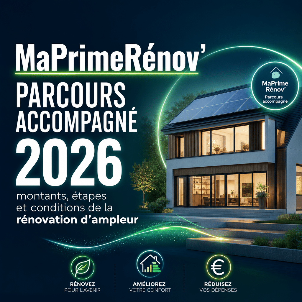 MaPrimeRénov’ Parcours accompagné 2026 : montants, étapes et conditions de la rénovation d’ampleur