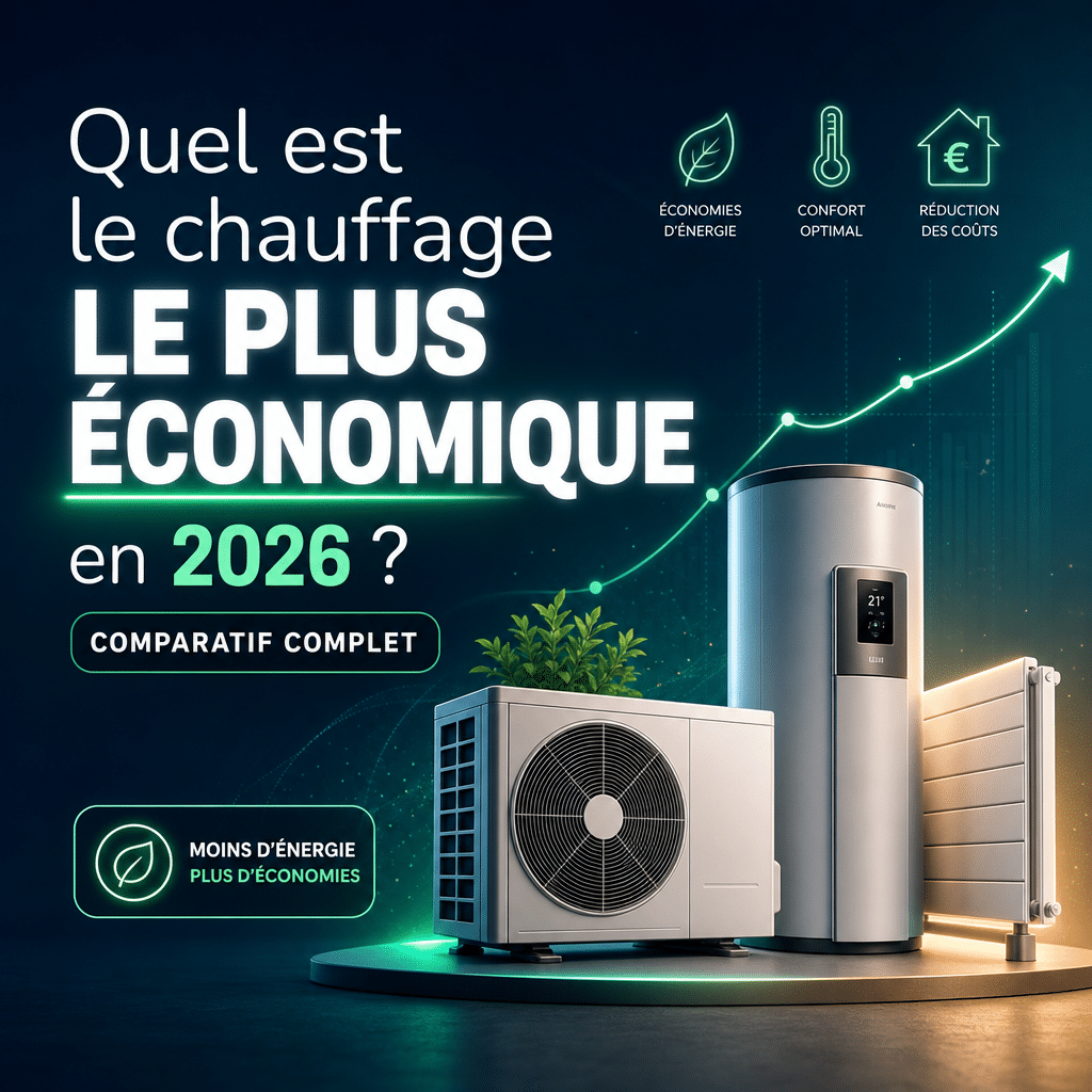 Quel est le chauffage le plus économique en 2026 ? Comparatif complet