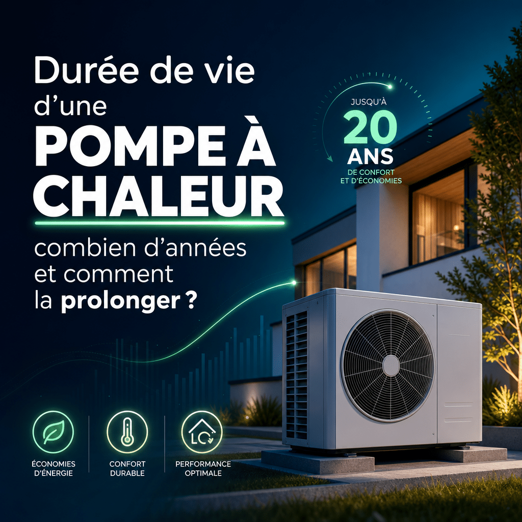 Durée de vie d’une pompe à chaleur : combien d’années et comment la prolonger ?
